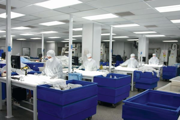 POS Cleanroom Garment Process