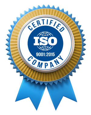 ISO 9001:2015 Certificate Ribbon